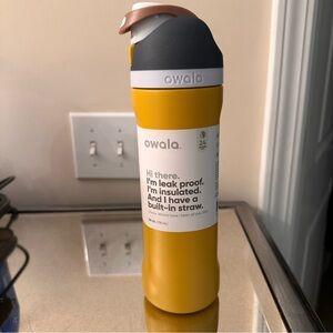 Owala free sip. 24 ounce Owala. Yellow owala.